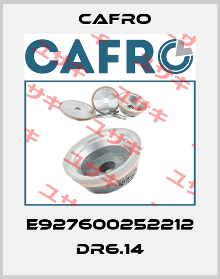 E927600252212 DR6.14 Cafro