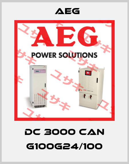 DC 3000 CAN G100G24/100 AEG