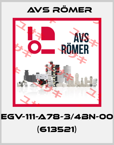 EGV-111-A78-3/4BN-00 (613521) Avs Römer