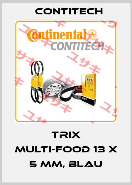 TRIX Multi-Food 13 x 5 mm, blau Contitech