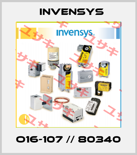 O16-107 // 80340 Invensys