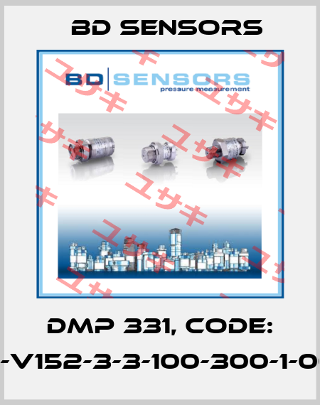 DMP 331, Code: 110-V152-3-3-100-300-1-000 Bd Sensors