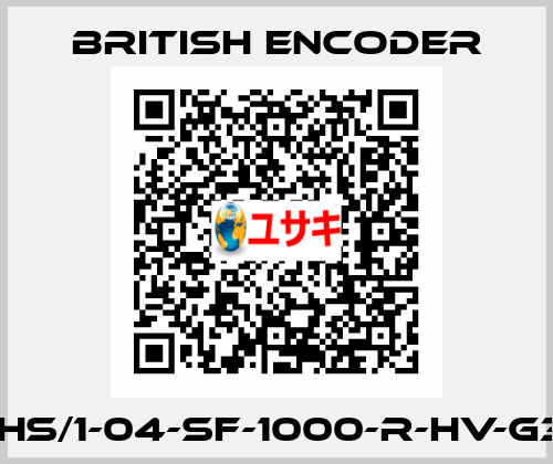 755HS/1-04-SF-1000-R-HV-G3-HT British Encoder