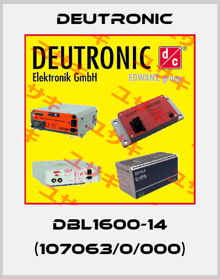 DBL1600-14 (107063/0/000) Deutronic