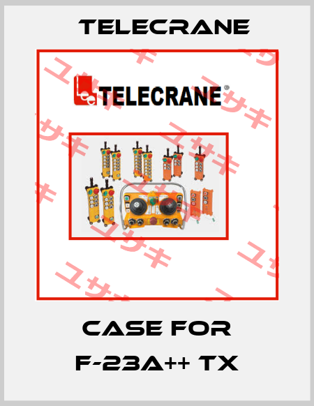 case for F-23A++ TX Telecrane