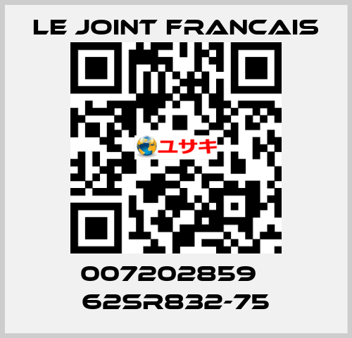 007202859   62SR832-75 LE JOINT FRANCAIS