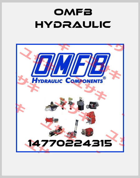 14770224315 OMFB Hydraulic