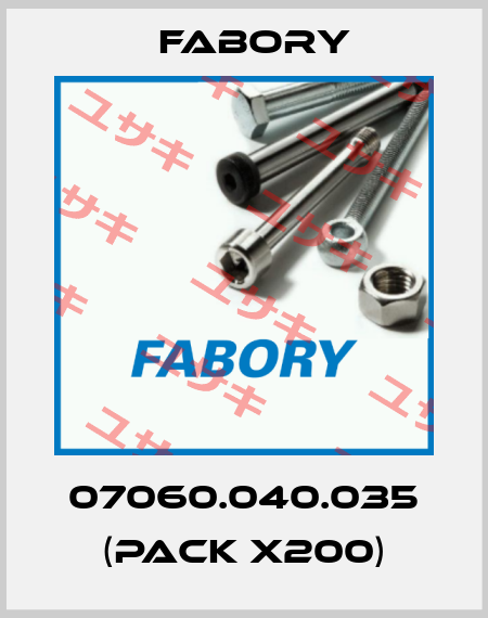 07060.040.035 (pack x200) Fabory