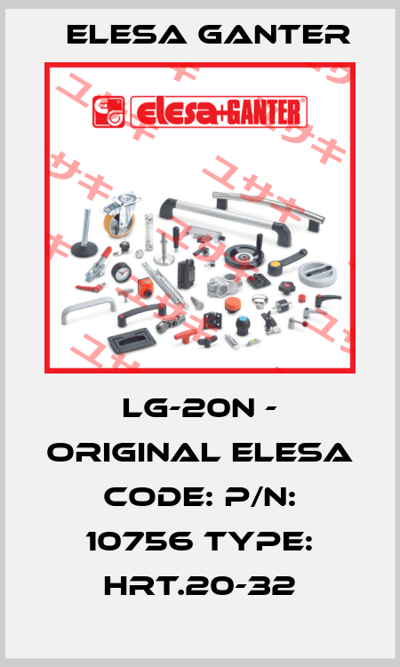 LG-20N - original Elesa code: P/N: 10756 Type: HRT.20-32 Elesa Ganter