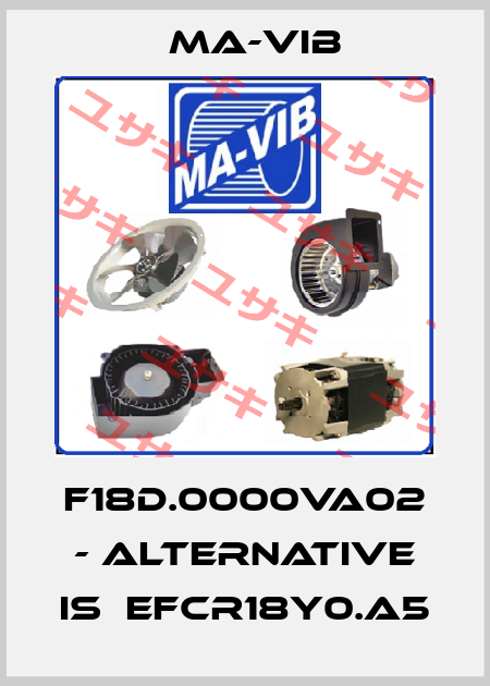 F18D.0000VA02 - alternative is  EFCR18Y0.A5 MA-VIB