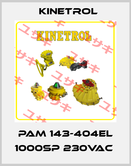 PAM 143-404EL 1000SP 230VAC  Kinetrol