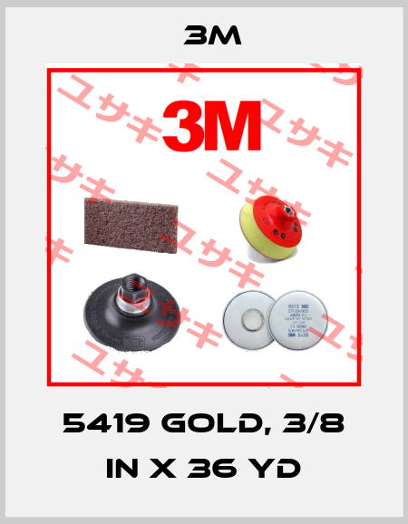 5419 GOLD, 3/8 IN X 36 YD 3M