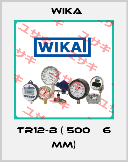 TR12-B ( 500 х 6 mm) Wika