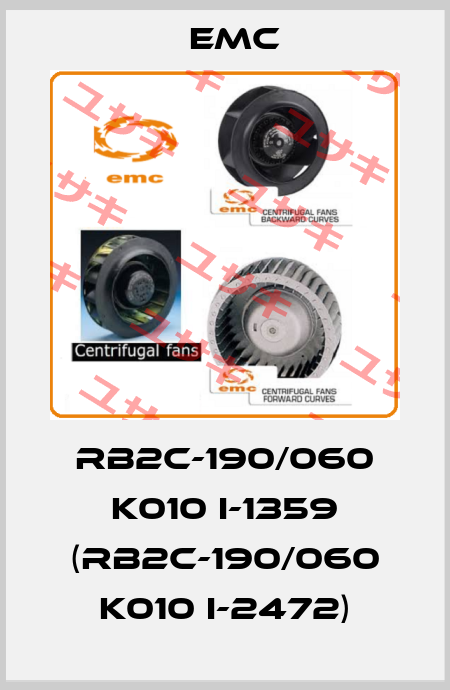 RB2C-190/060 K010 I-1359 (RB2C-190/060 K010 I-2472) Emc