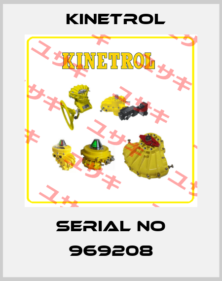 Serial No 969208 Kinetrol