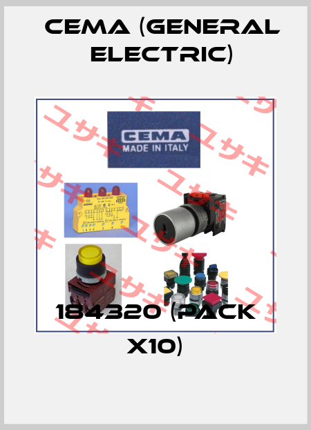 184320 (pack x10) Cema (General Electric)