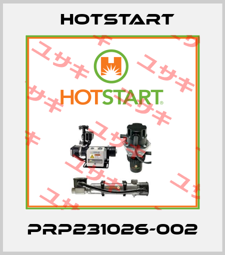 PRP231026-002 Hotstart
