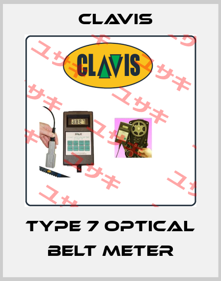 Type 7 optical belt meter Clavis