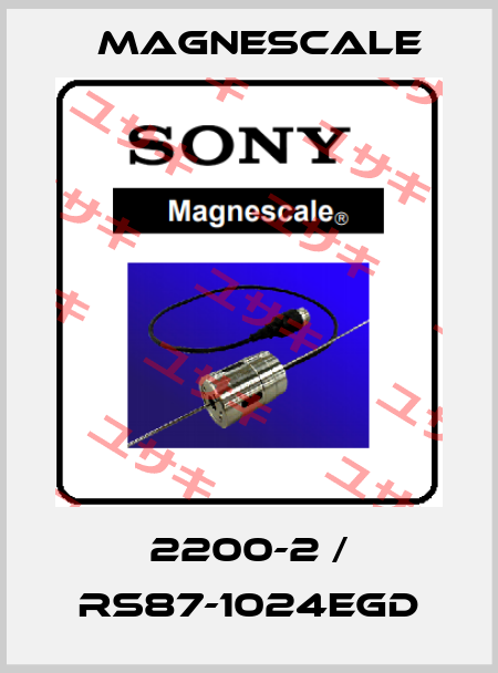 2200-2 / RS87-1024EGD Magnescale