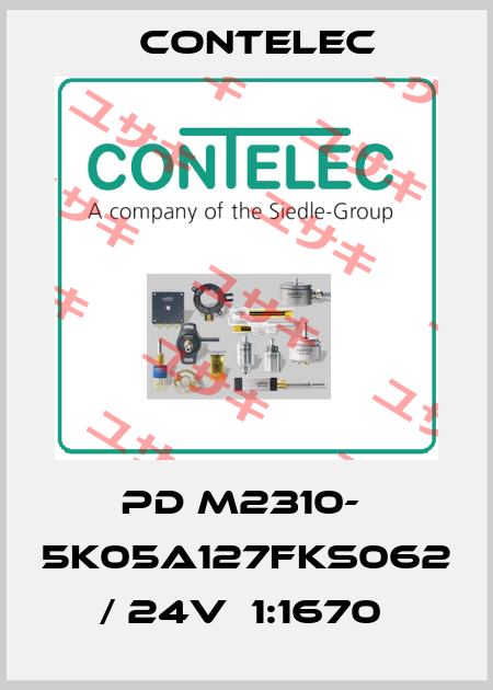 PD M2310-  5K05A127FKS062 / 24V  1:1670  Contelec