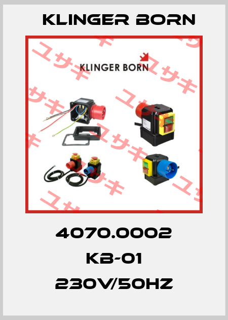 4070.0002 KB-01 230V/50Hz Klinger Born