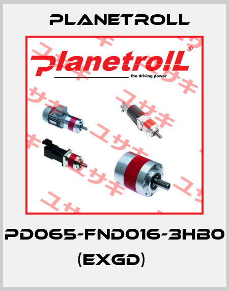 PD065-FND016-3HB0 (EXGD)  Planetroll
