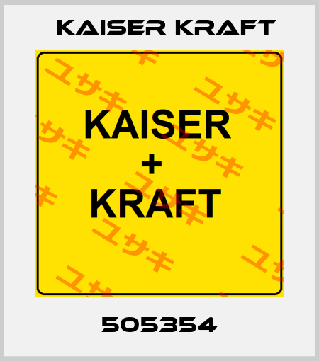 505354 Kaiser Kraft