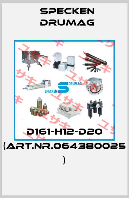 D161-H12-D20 (Art.Nr.064380025 ) Specken Drumag