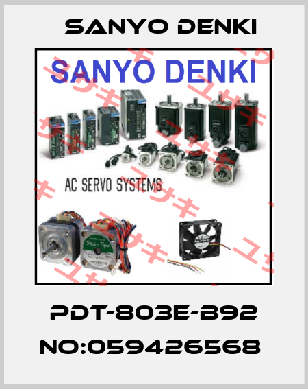 PDT-803E-B92 NO:059426568  Sanyo Denki