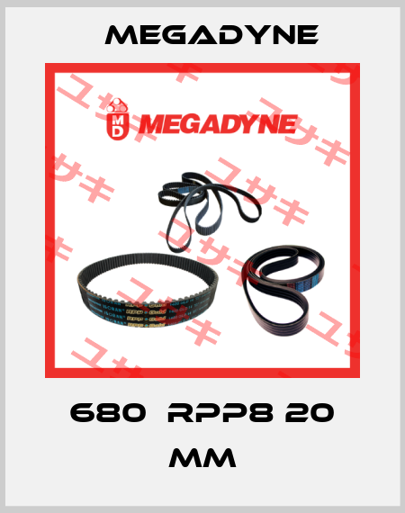 680  RPP8 20 mm Megadyne