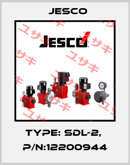 Type: SDL-2,  P/N:12200944 Jesco