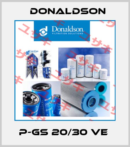 P-GS 20/30 VE  Donaldson