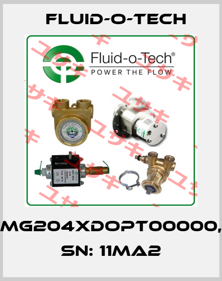 MG204XDOPT00000, SN: 11MA2 Fluid-O-Tech