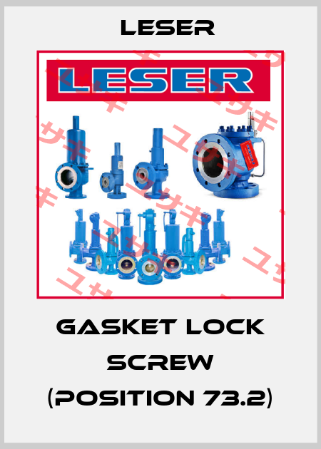 Gasket lock screw (position 73.2) Leser