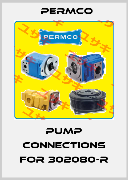 Pump connections for 302080-R Permco