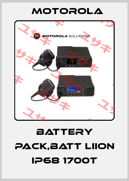 BATTERY PACK,BATT LIION IP68 1700T Motorola