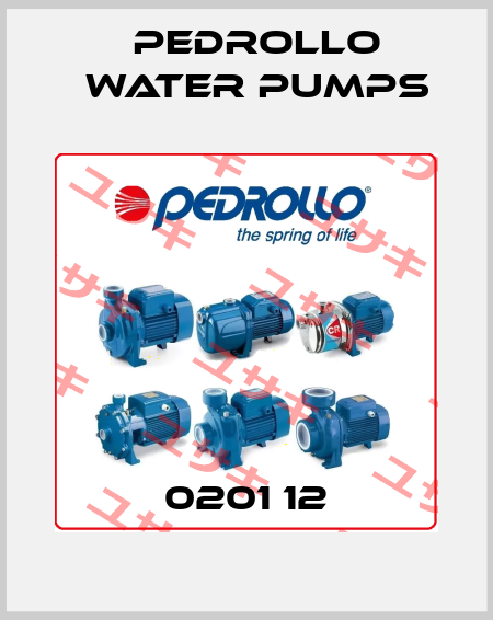0201 12 Pedrollo Water Pumps