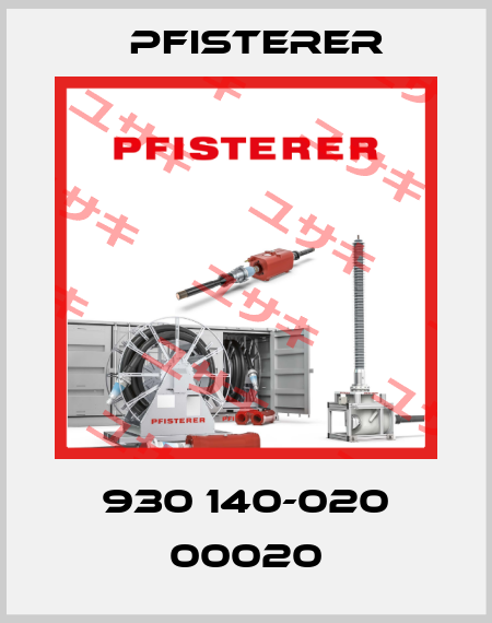 930 140-020 00020 Pfisterer