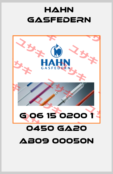 G 06 15 0200 1 0450 GA20 AB09 00050N Hahn Gasfedern