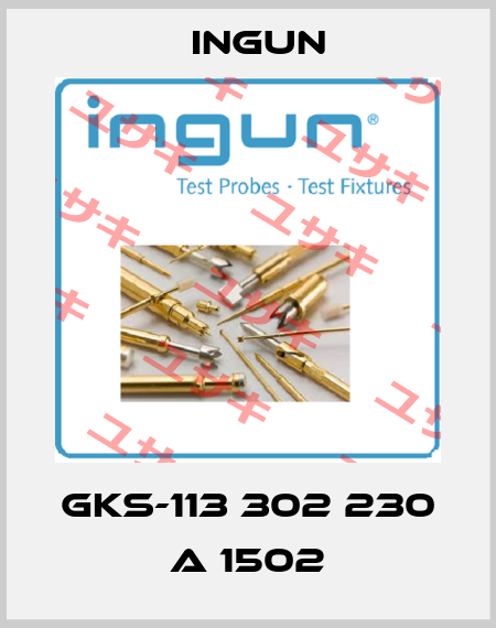 GKS-113 302 230 A 1502 Ingun