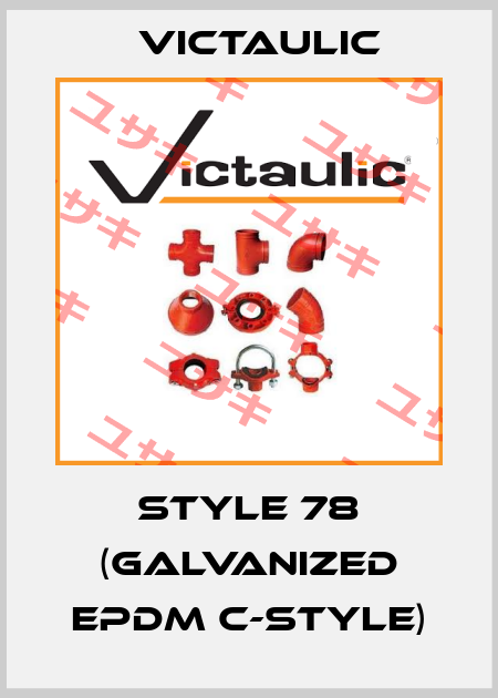 Style 78 (galvanized EPDM C-Style) Victaulic