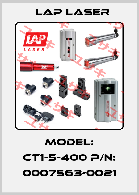 Model: CT1-5-400 P/N: 0007563-0021 Lap Laser