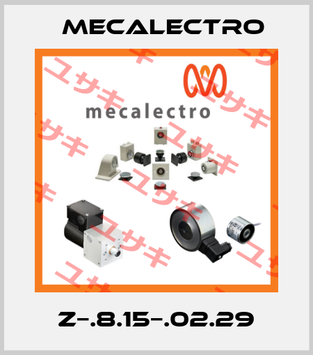 Z−.8.15−.02.29 Mecalectro