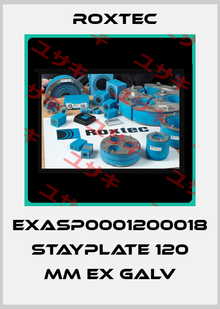 EXASP0001200018 STAYPLATE 120 MM Ex GALV Roxtec