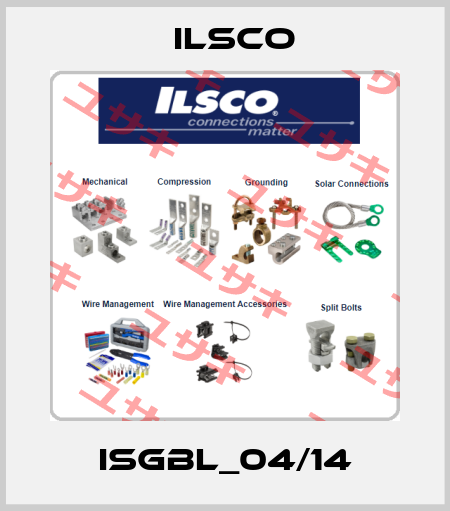 ISGBL_04/14 Ilsco