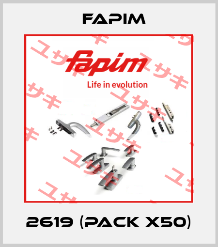 2619 (pack x50) Fapim