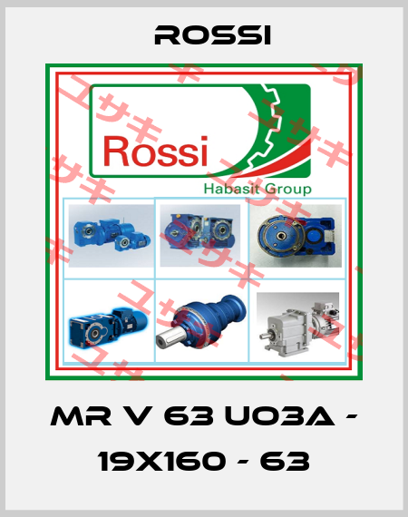 MR V 63 UO3A - 19x160 - 63 Rossi