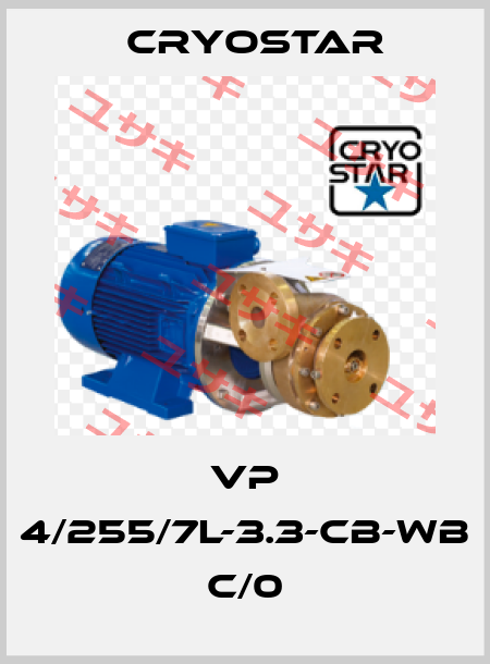 VP 4/255/7L-3.3-CB-WB C/0 CryoStar