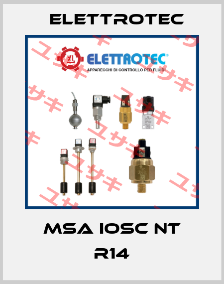 MSA IOSC NT R14 Elettrotec