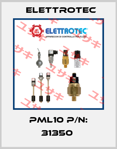 PML10 P/N: 31350  Elettrotec